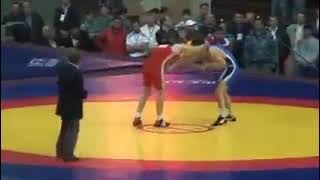 2008 Russian Championship 74 kg quarterfinal B Saitiev v Soslan Dudiev