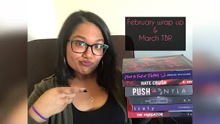 February wrap up & March TBR (also my first video!)