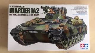 Tamiya Schutzenpanzer Marder 1a2 MIT Panzerabwehrsystem Milan