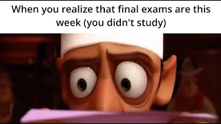 FINALS Week Slander