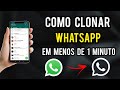 Como CLONAR Whatsapp só com o número sem notificação ATUALIZADO 2024