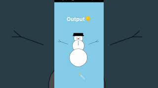 Draw Snowman ☃️ in python | Turtle graphics Python | #coding #python #shorts #shorts
