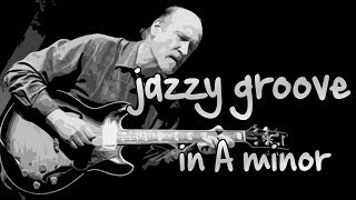 Jazzy Groove Backing Track in A minor