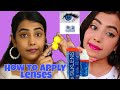 How to Apply and Remove lenses ✨detailed video about lenses✨Akanksha soni