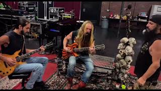 Zakk / Dario Overlord rehearsal