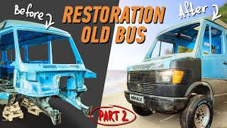 Restoration old MERCEDES T1. Remove equipment / Part 2