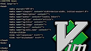 Emmet VIM Alterations