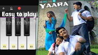 Yaara | Mamta Sharma | Manjul Khattar | Arishfa Khan | Ajaz Ahmed | Bad-Ash | New Hindi Song Piano