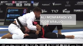 Ali Monfaradi vs Igor Araujo - 2024 Asian Continental Championship