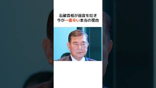 石破首相が弱音を吐いた本当の理由… #歴史 #政治 #財務省 #消費税 #shorts  #増税 #自民党 #財務省 #石破茂