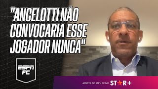 'ANCELOTTI NÃO É A SOLUÇÃO PARA O FUTEBOL BRASILEIRO', DISPARA DJALMINHA | ESPN FC