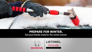 Listowel Honda - Prepare For The Winter Season