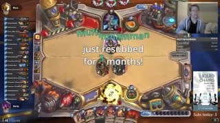 Hearthstone Savjz Playing Alexstrasza OTK Warrior