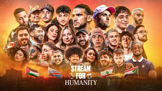 STREAM FOR HUMANITY: Un week-end inoubliable pour la bonne cause (Ft. Squeezie, Billy, Inoxtag, ...)