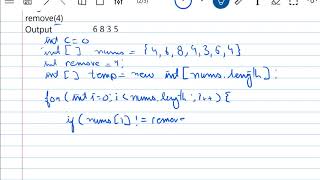 Removing certain values from the array and resizing array Algorithm 3