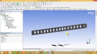 NON LINEAR ANALYSIS OF CASTELLATED BEAM IN ANSYS WORKBENCH - Prashant Patil