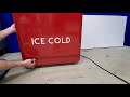 repairing a coke cooler that makes no sound. fixing a freebie