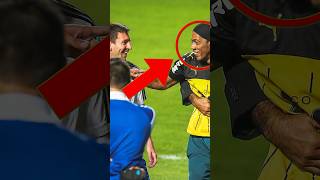 Messi PRANKED by Fake Ronaldinho! 😳