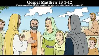 Reflection for Children | Gospel Matthew 23 1-12 | 5 November 2023