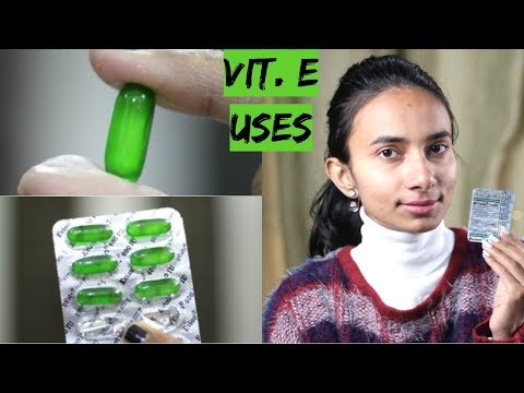 7 Vitamin E Oil Capsule (Evion 400) Uses for Skin , Face and Hair 7 Vitamin E Oil Capsule (Evion 400) Uses for Skin , Face and Hair