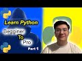 🚀 Dive into Python Programming: The Ultimate Guide for Beginners! 👩‍💻📚 | Part 1! ▶️