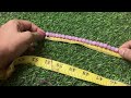 How to take hands mesurement  for braclet making , braclet making for beginners #bracletbusiness