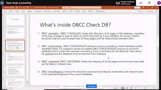 SQL Server - DBCC Checkdb