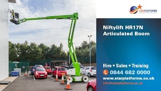 Star Platforms - Niftylift HR17N Articulated Boom