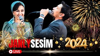 Täze Ýyl Agşamy | Täze Aýdymlar | Janly Sesim | New Year Live Music Concert