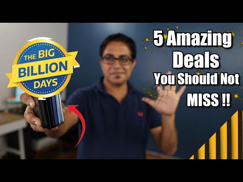 Flipkart Big Billion Day Sale 2022 ! 5 Amazing Deals You Should Not Miss