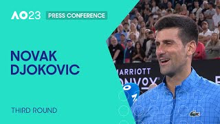 Novak Djokovic On-Court Interview | Australian Open 2023 Second Round