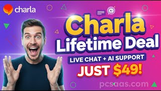 Charla Lifetime Deal – Live Chat + AI Support for Just $49!