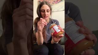 Lotus Biscoff Spread Taste Test! Canadian girl tries Biscoff Spread! #shorts #shortvideo #biscoff