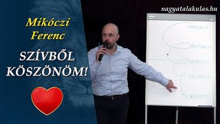 Mikóczi Ferenc: Szívből köszönöm!