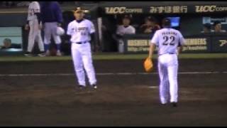 藤川球児投手　阪神対巨人　2008年9月27日