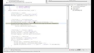 Split a String in Java Example Substring Split Compile
