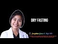 DRY FASTING | WAZZUP DOC LIVE | #TheDietDoktora #Lowcarb #Fasting #NaturalHealing #LCF #DryFasting