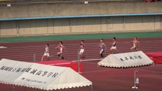 平成29年度 全国高校陸上北九州地区大会 男子4x400mR 予選1組