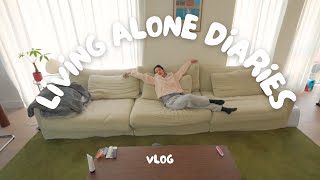 Living Alone Diaries | Productive start to the year, cooking, grocery shopping,