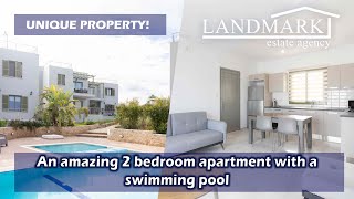 An amazing 2 bedroom apartment with a swimming pool