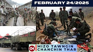 Feb-24 Tlai | SAC Ten Mindat Khua An Bomb ,SAC-6 Kaphlum ,Myanmar Mi-530 An Man