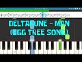 Deltarune - Man Synthesia / Piano tutorial
