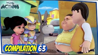 Vir The Robot Boy | Animated Series For Kids | Compilation 63 | WowKidz Action