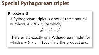 Project Euler: Problem 9 (C/C++)