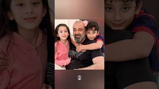 ❣️ Sanjay Dutt with Cute Daughter And Son || Son Shahraan & Daughter Iqra#sanjaydutt #ytshorts #yt