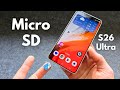 Does Samsung Galaxy S26 Ultra have Micro SD Memory Card Slot? Expanding Storage