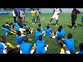 entrainement de l’académie de football d adebayor au togo