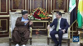 Kurdistan PM meets with head of Kurdistan Socialist Democratic Party