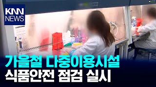 가을철 다중이용시설 식품안전 점검/ KNN