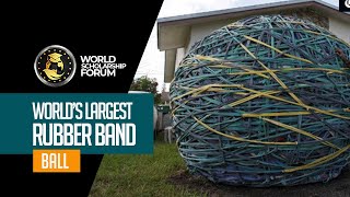World’s Largest Rubber Band Ball